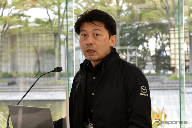 マツダ商品本部の齊藤圭介主査