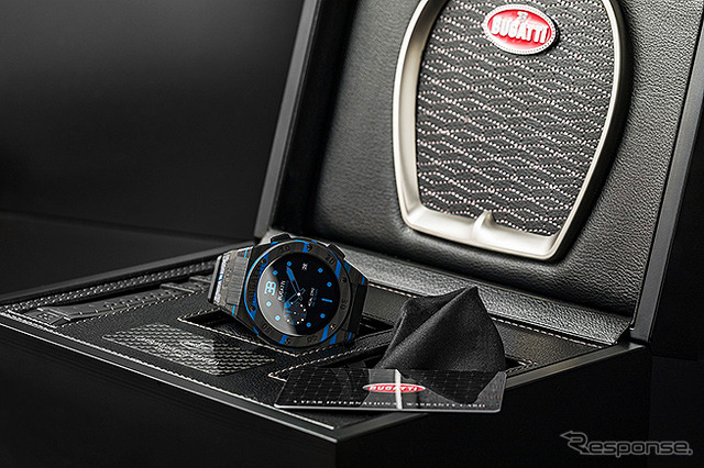 ブガッティスマートウォッチ第二弾 世界初のカーボンファイバー製「Carbone Limited Edition」“カルボーヌ リミテッドエディション”