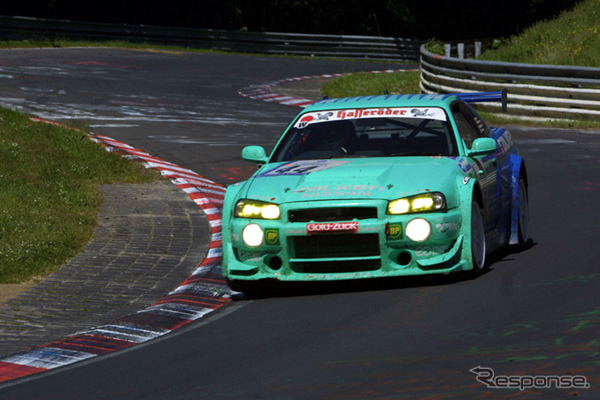【ニュルブルクリンク24時間耐久】ファルケン『GT-R』が日本車過去最高の……!