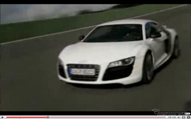 アウディ R8 のフラッグシップ…痛快なV10サウンド