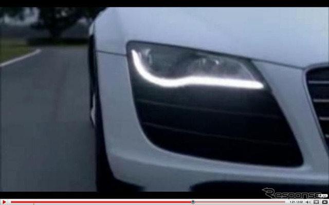 アウディ R8 のフラッグシップ…痛快なV10サウンド