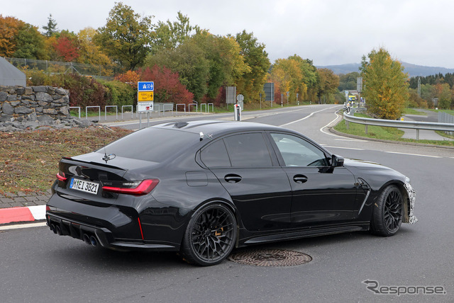 BMW M3 CS 新型プロトタイプ(スクープ写真)