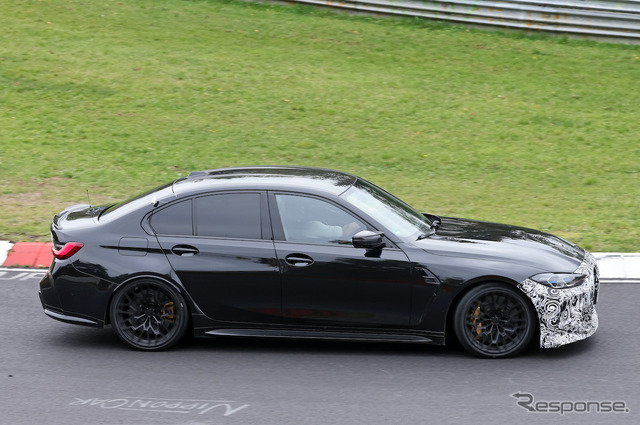 BMW M3 CS 新型プロトタイプ(スクープ写真)