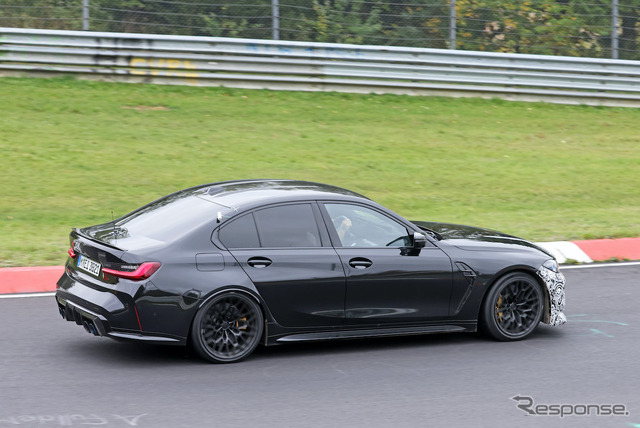 BMW M3 CS 新型プロトタイプ(スクープ写真)