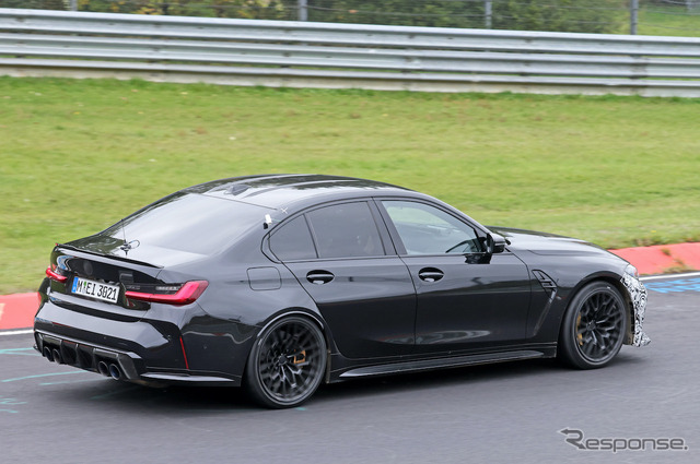 BMW M3 CS 新型プロトタイプ(スクープ写真)