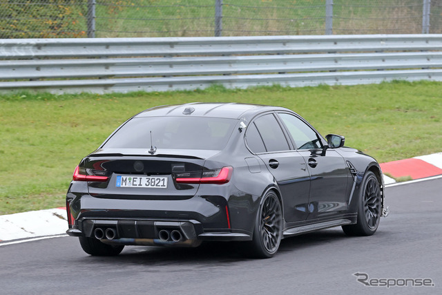 BMW M3 CS 新型プロトタイプ(スクープ写真)