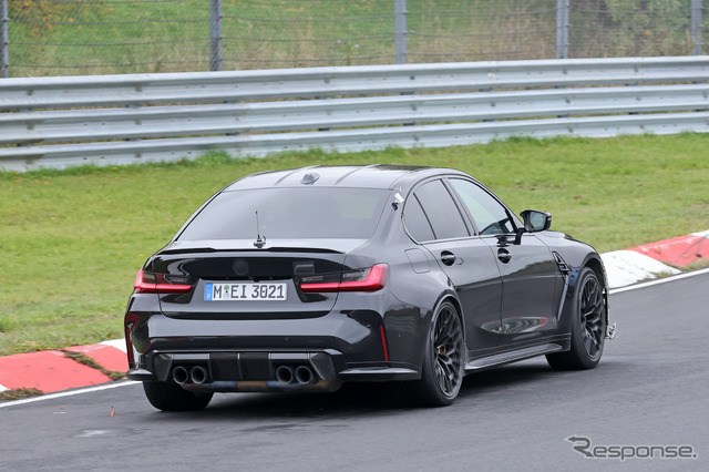 BMW M3 CS 新型プロトタイプ(スクープ写真)