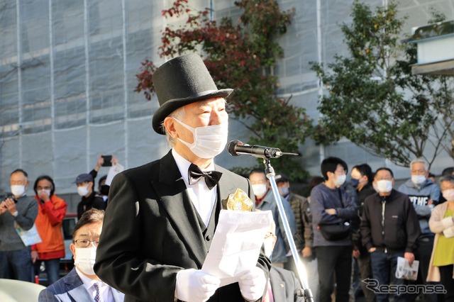 クラシックカーフェスティバルin桐生実行委員長の前原勝良氏