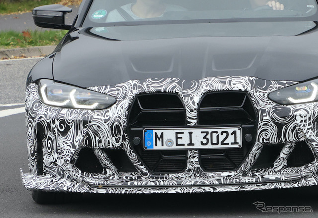 BMW M3 CS 新型プロトタイプ(スクープ写真)