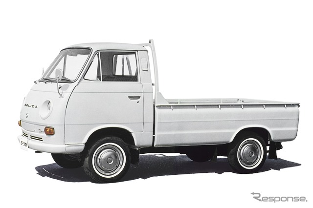 三菱デリカ初代は1968年にトラックが登場した。