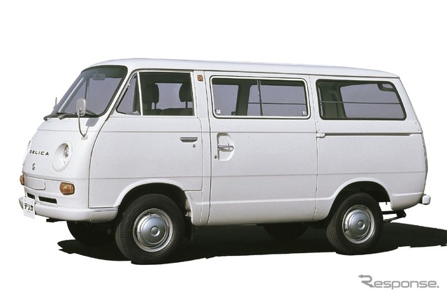 三菱デリカ初代のバンは1969年の登場だ。