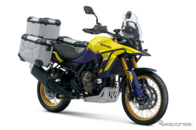 新型V-STROM 800DE（用品装着車）