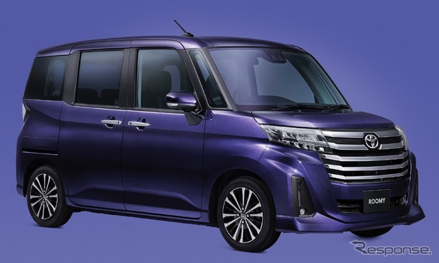 現行トヨタ車でマイナーチェンジが2番目に古いのはルーミー(2020年9月)。こちらの発表も古い(2016年11月)。