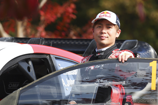 #18 勝田貴元(トヨタ)は目下のところ5位。
