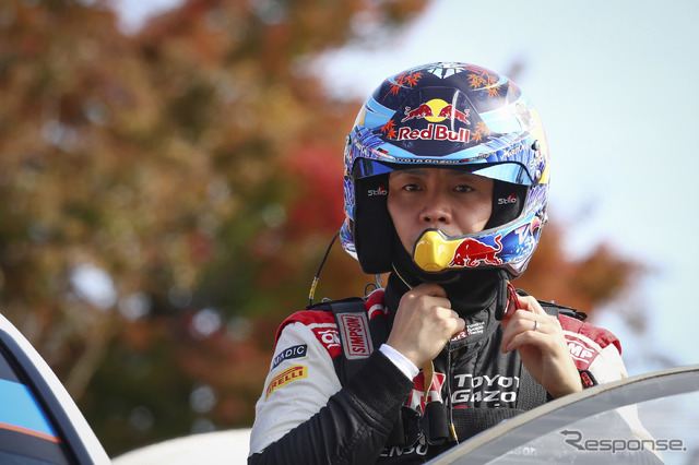 勝田貴元は今季をランキング5位で終えている。