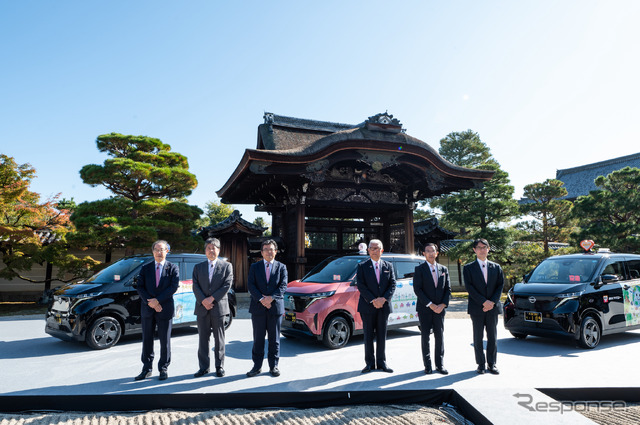 軽EV、日産サクラのタクシー