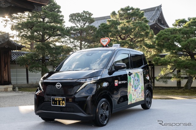 軽EV、日産サクラのタクシー