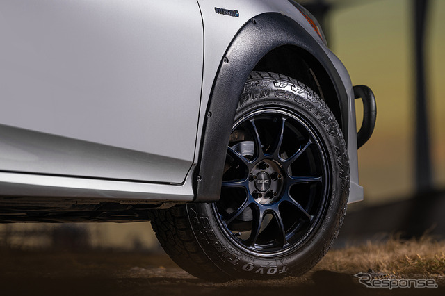 ZE40 TIME ATTACKlll+TOYOTIREオープンカントリー A/T lllというミスマッチ感がお気に入り