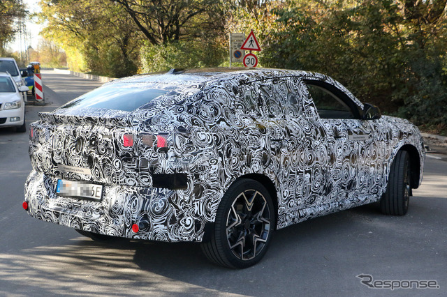 BMW iX2 市販型プロトタイプ(スクープ写真)