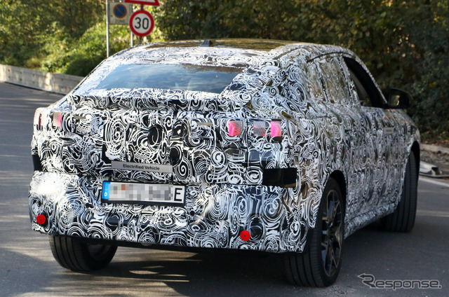BMW iX2 市販型プロトタイプ(スクープ写真)