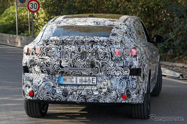 BMW iX2 市販型プロトタイプ(スクープ写真)
