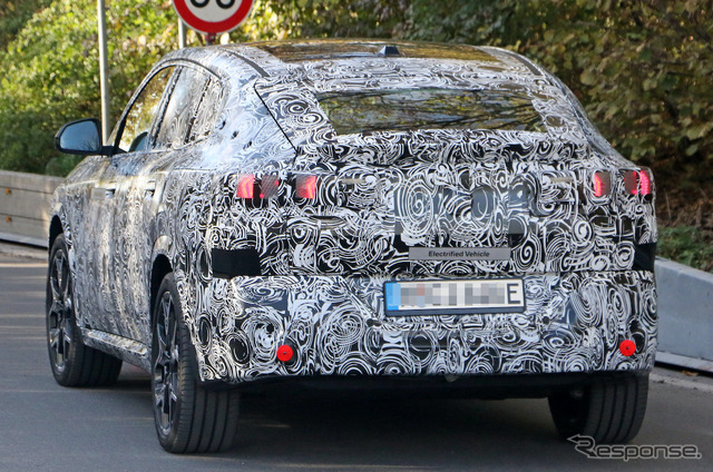 BMW iX2 市販型プロトタイプ(スクープ写真)