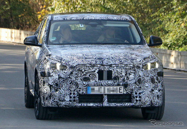 BMW iX2 市販型プロトタイプ(スクープ写真)