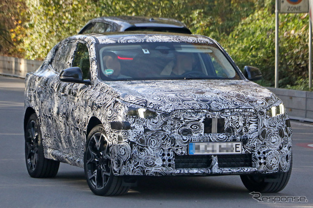 BMW iX2 市販型プロトタイプ(スクープ写真)