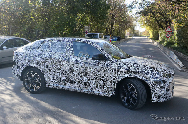 BMW iX2 市販型プロトタイプ(スクープ写真)