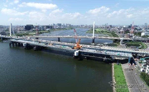 高速大師橋：工事進捗状況（2022年9月時点）