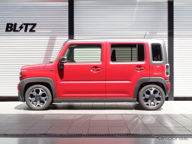 DAMPER ZZ-R［92614］装着車（フロント：マイナス32mmのダウン / リア：マイナス54mmのダウン）