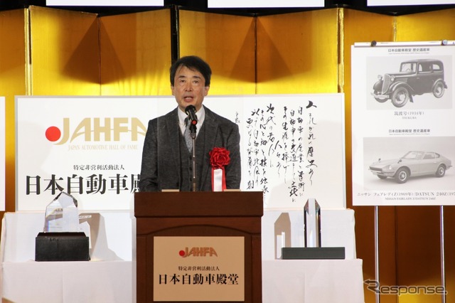 トヨタ社会貢献推進部長兼企業・車文化室長の布垣直昭氏