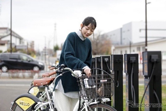電動アシスト自転車への充電