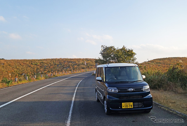 山口・秋吉台にて。