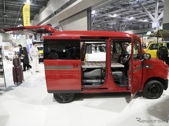 クルマにタープ、家具なども展示、ダムド×ヨカ×いい日、軽でのキャンプをコラボで提案…フィールドスタイルジャンボリー
