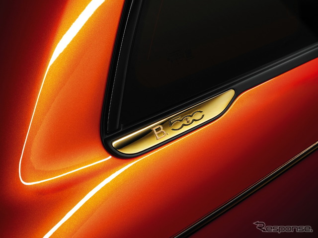 フィアット 500e の「B.500 MAI TROPPO by ブルガリ」