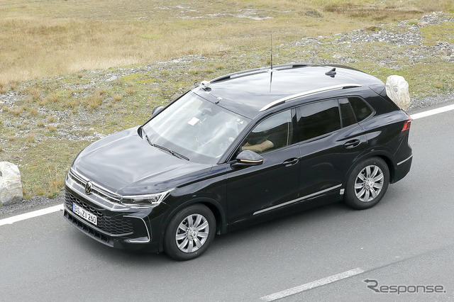 VW ティグアン 次期型プロトタイプ(スクープ写真)