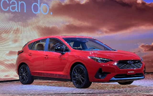 スバル ・インプレッサ 新型の「RS」(ロサンゼルスモーターショー2022)