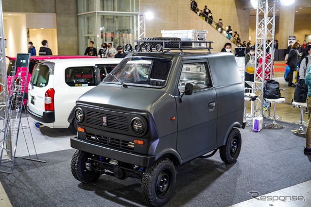 東京オートサロン2022に展示されたプロトタイプT-BOX。