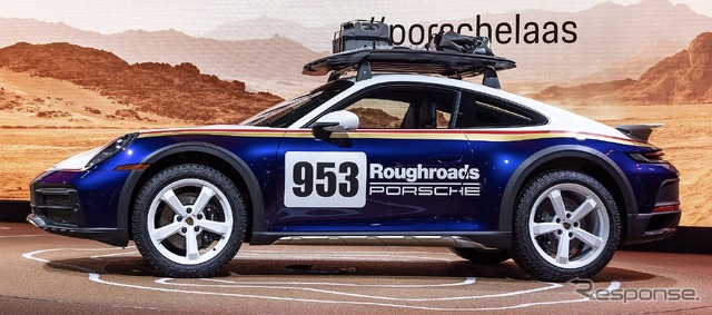 ポルシェ 911 ダカールの「ラリーデザインパッケージ」(ロサンゼルスモーターショー2022)