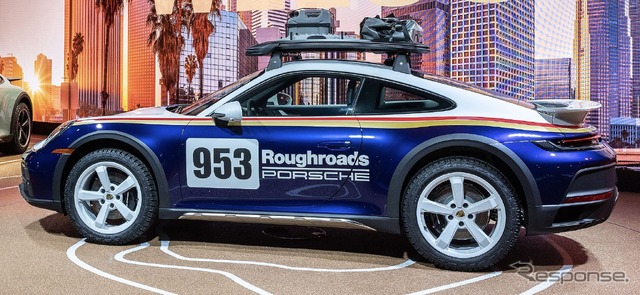 ポルシェ 911 ダカールの「ラリーデザインパッケージ」(ロサンゼルスモーターショー2022)