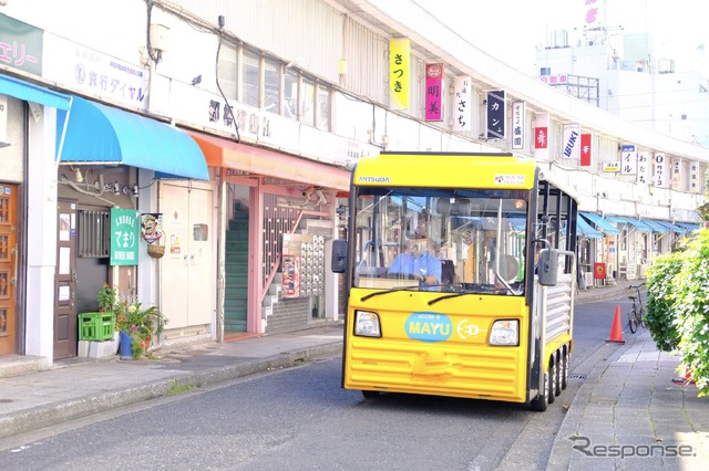過去に横浜COCOONで運行した様子