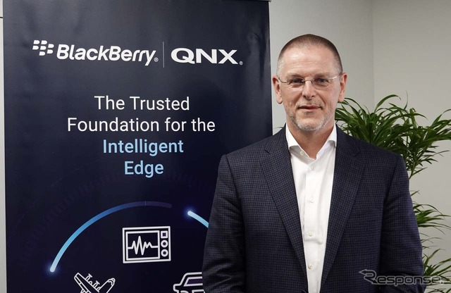 ブラックベリー IoT事業部プレジデントのマティアス・エリクソン氏