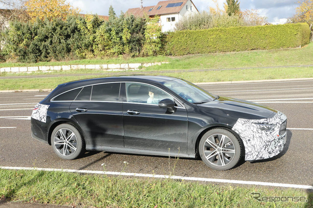 メルセデスベンツ CLA シューティングブレーク 改良新型プロトタイプ(スクープ写真)