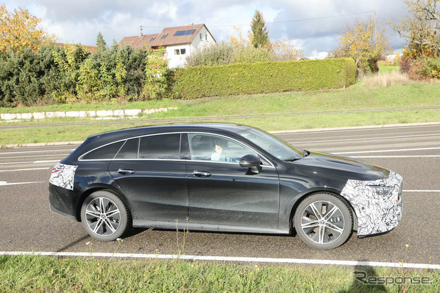 メルセデスベンツ CLA シューティングブレーク 改良新型プロトタイプ(スクープ写真)