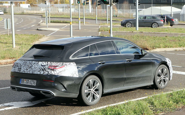 メルセデスベンツ CLA シューティングブレーク 改良新型プロトタイプ(スクープ写真)