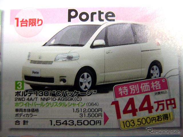 【週末の値引き情報】コンパクトカー&軽自動車