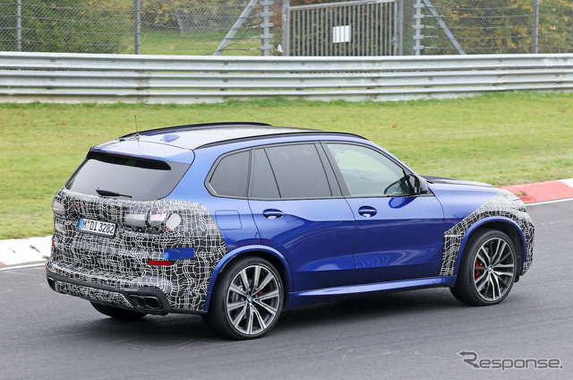 BMW X5 M60i プロトタイプ(スクープ写真)