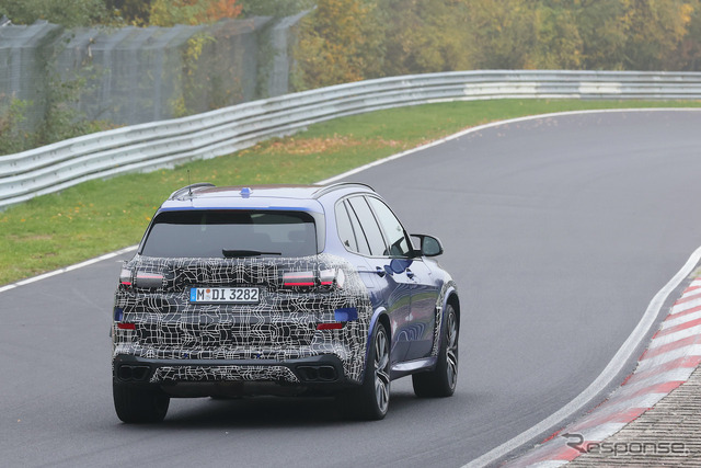 BMW X5 M60i プロトタイプ(スクープ写真)