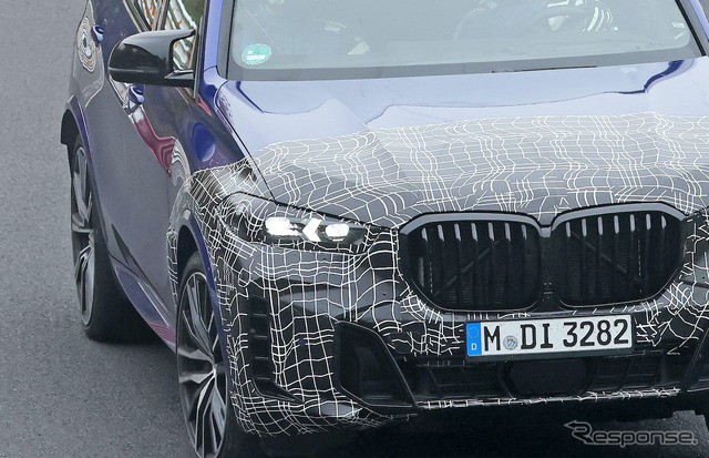 BMW X5 M60i プロトタイプ(スクープ写真)